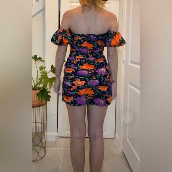 Zara off shoulder floral dress - Picture 9 of 9